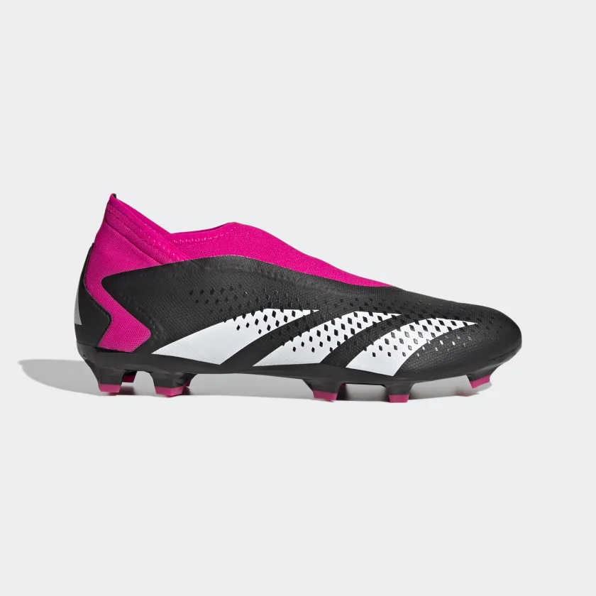 Team - Cloud Firm 2 - Black / White Laceless USA Shock Pink adidas Predator Soccer Shop Core Accuracy.3 / Ground