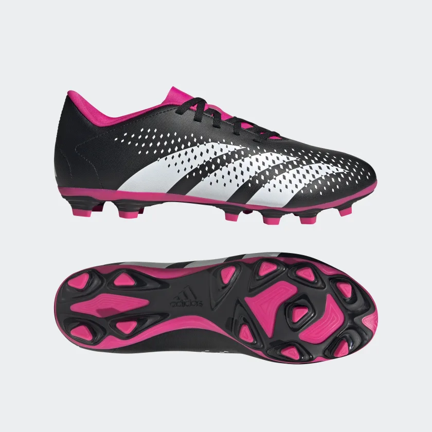 adidas White Accuracy.4 Pink Core 2 Shop USA Shock Soccer / - Black Multi-Ground - Cloud Predator / Team