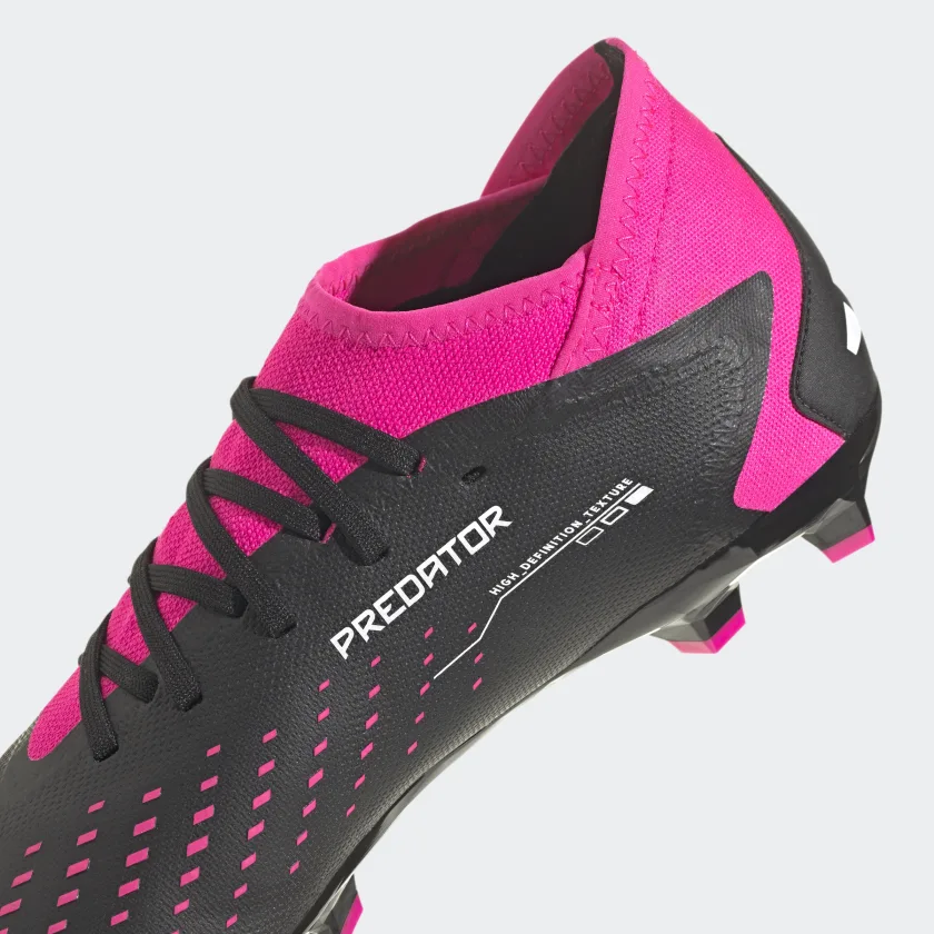 adidas Predator Black Pink Accuracy.3 Core 2 Cloud Shop USA / - White / Shock - Ground Soccer Firm Team