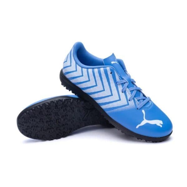 PUMA Tacto II Turf Shoes (Blue/White) - Image 2