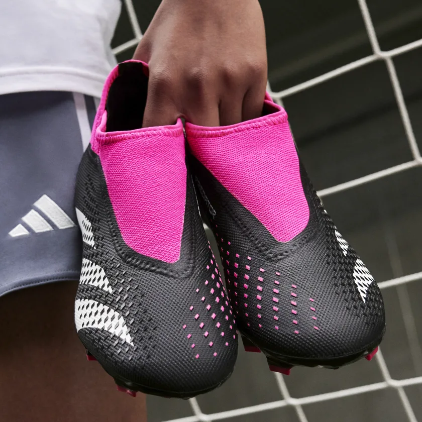 Team White Firm adidas Cloud Ground Core Predator USA Pink Black Accuracy.3 Shop Soccer - Shock / - 2 / Laceless