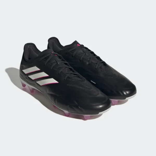 adidas Copa Pure .2 Firm Ground Cleats (Black/Pink) - Image 4