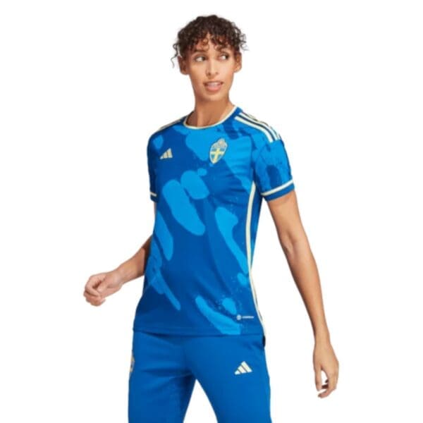 adidas Sweden Women's Team Away Jersey 2023/24 - Image 3