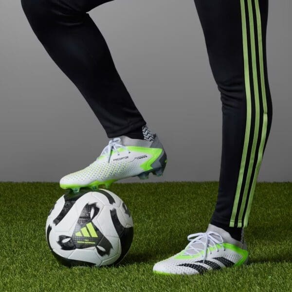 Adidas Predator Accuracy .1 FG (Cloud White/Lucid Lemon) - Image 2