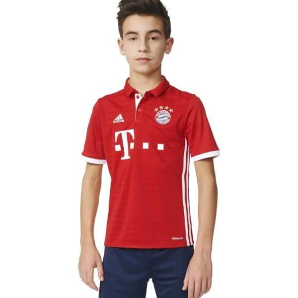 Adidas FC Bayern Home Youth Jersey 2016/17 - Image 2