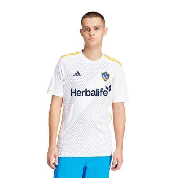 adidas LA Galaxy Men's Stadium Home Jersey 2024/25 - Image 2