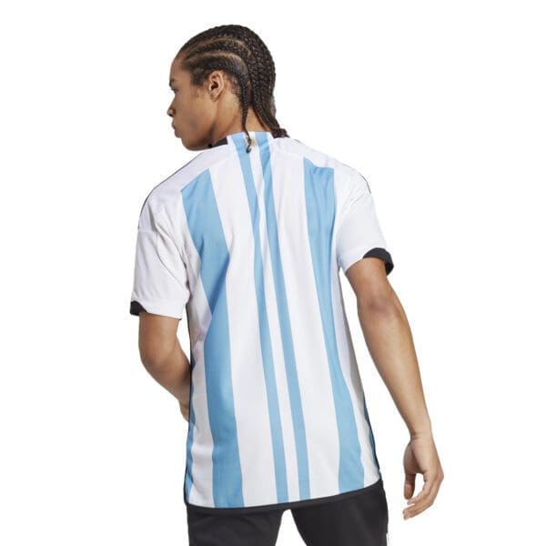 adidas Argentina Men’s Home Stadium Jersey Winners 2022 (3 Stars) - Image 6