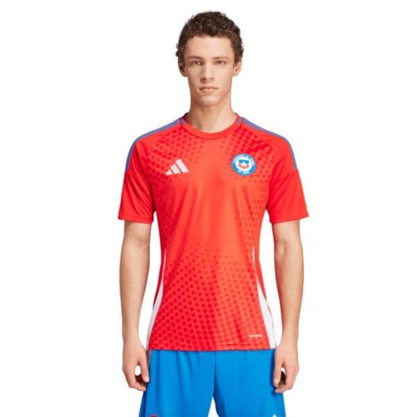 adidas Chile Men's Home Stadium Jersey 2024/25 - Image 3