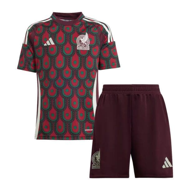 adidas Mexico Youth Home Mini Kit Copa America 2024