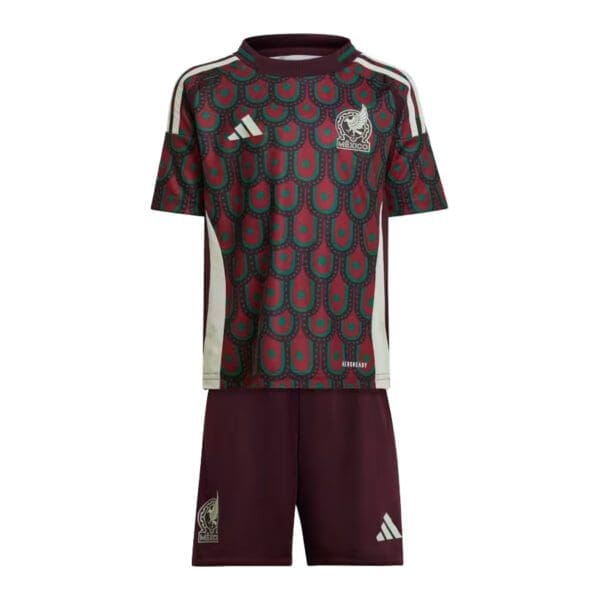 adidas Mexico Youth Home Mini Kit Copa America 2024 - Image 2