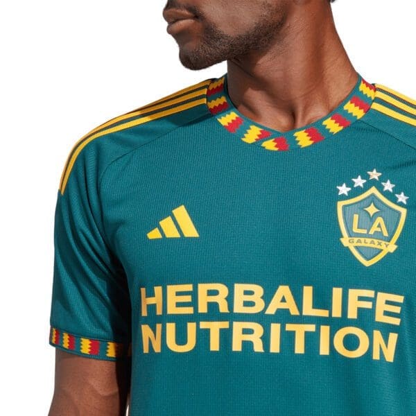 adidas LA Galaxy Men's Authentic Away Jersey 2023/24 - Image 4