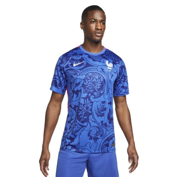 Nike France Men's Stadium Home Jersey Women's Euro 2022 - Image 2