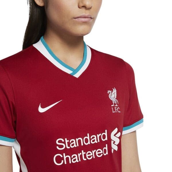 Nike Liverpool FC Home Women's Jersey 2020/21 - Image 4