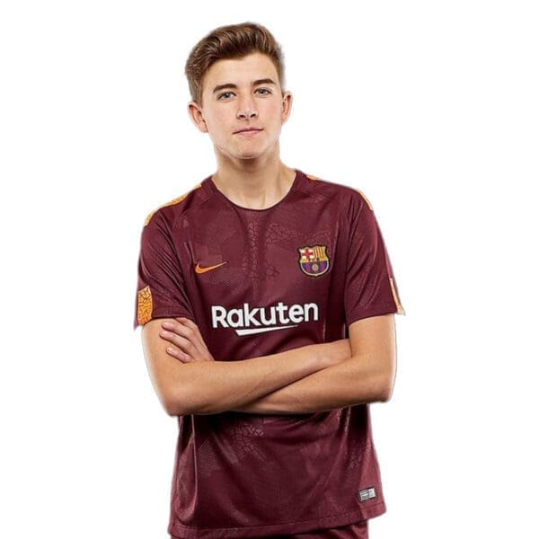 Nike FC Barcelona Youth Third Jersey 2017/18 - Image 4