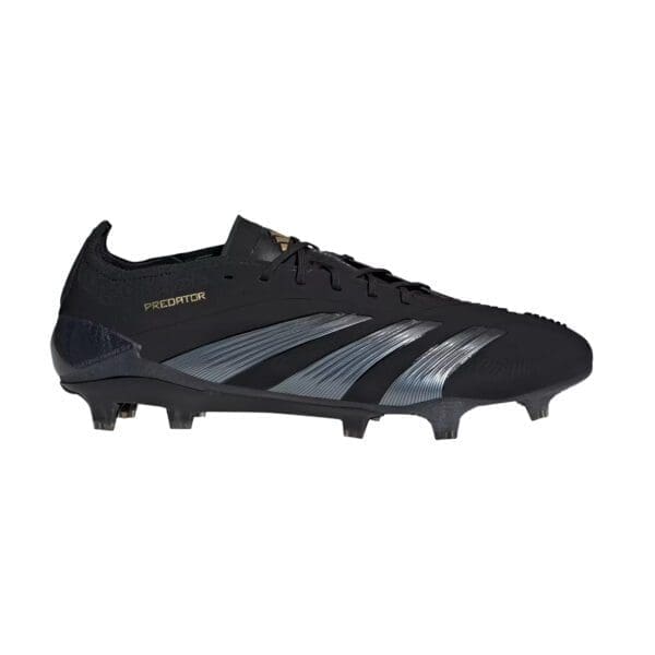 adidas Predator Elite Firm Ground Cleats Shoes (Black)