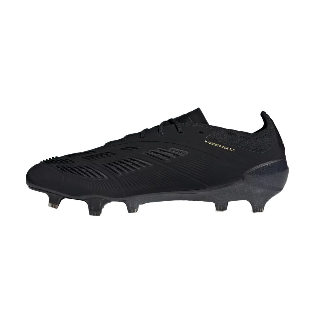 adidas Predator Elite Firm Ground Cleats Shoes (Black) - Soccer Shop USA