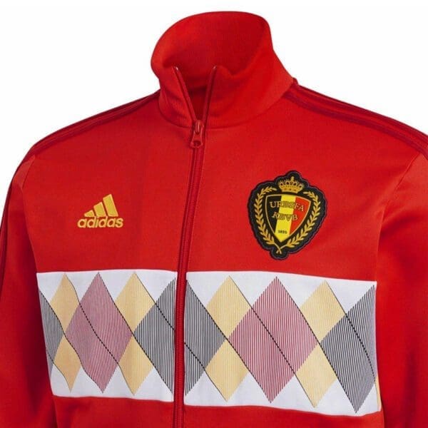 adidas Belgium 3-Stripes Track Jacket - Image 2