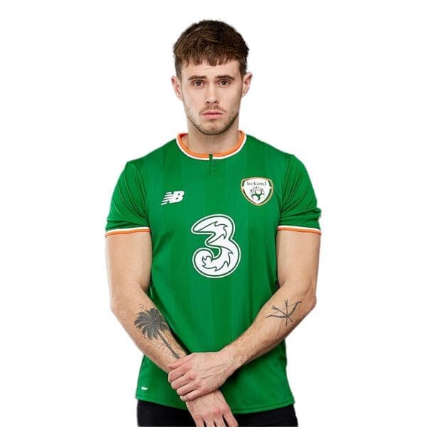 New Balance Ireland Men's Home Jersey 2017/18 - Image 2