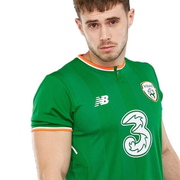 New Balance Ireland Men's Home Jersey 2017/18 - Image 3