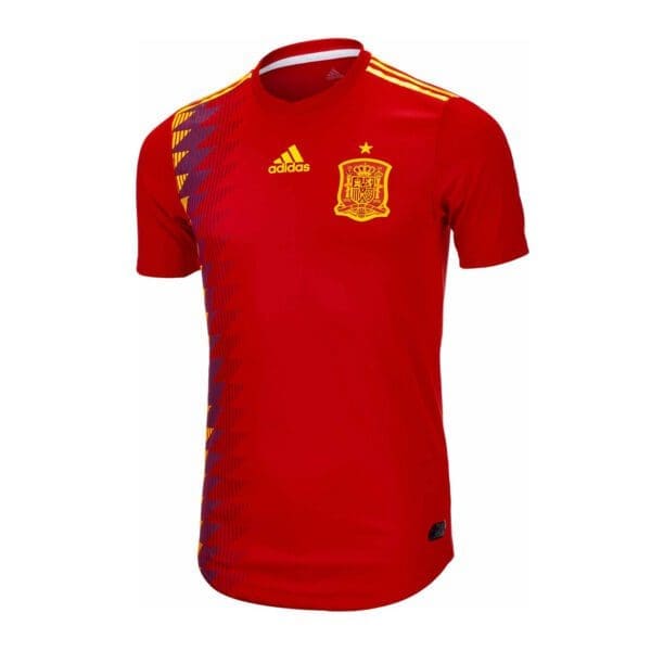 adidas Spain Men's Authentic Home Jersey World Cup 2018