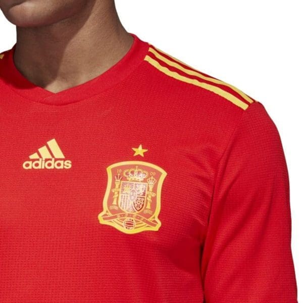 adidas Spain Men's Authentic Home Jersey World Cup 2018 - Image 2