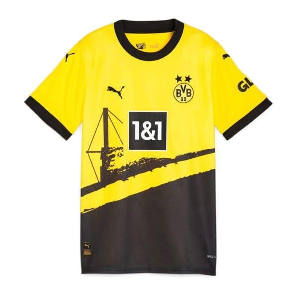 Borussia Dortmund yellow and black jersey