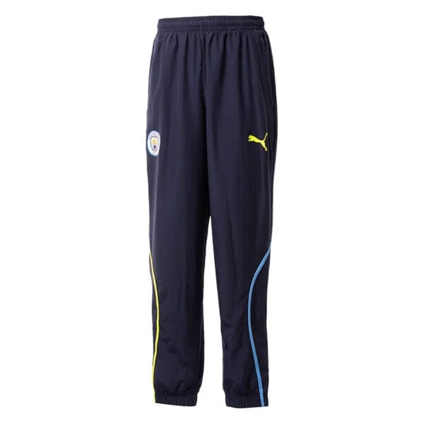 Manchester City Puma blue track pants.