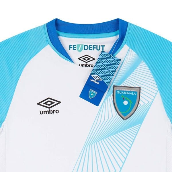 Guatemala national soccer team jersey.