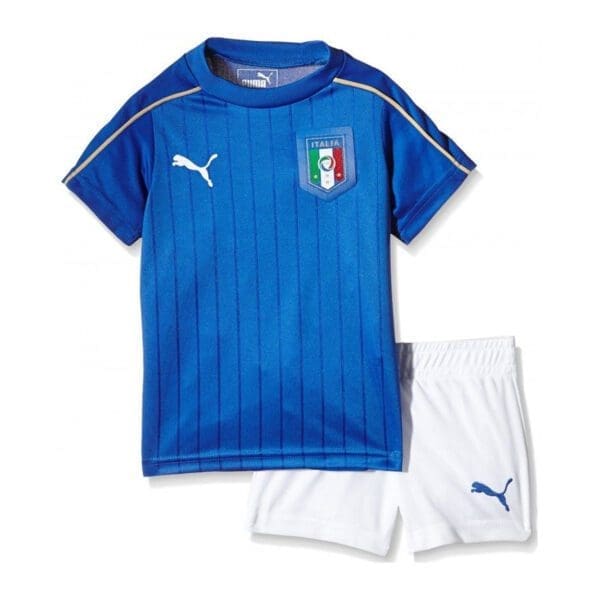 Italy Puma soccer jersey and shorts set