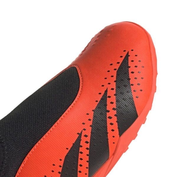 adidas Predator Accuracy .3 Youth Laceless Turf (Orange) - Image 4