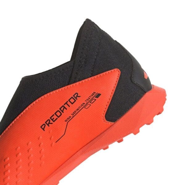 adidas Predator Accuracy .3 Youth Laceless Turf (Orange) - Image 5