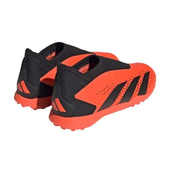 adidas Predator Accuracy .3 Youth Laceless Turf (Orange) - Image 2