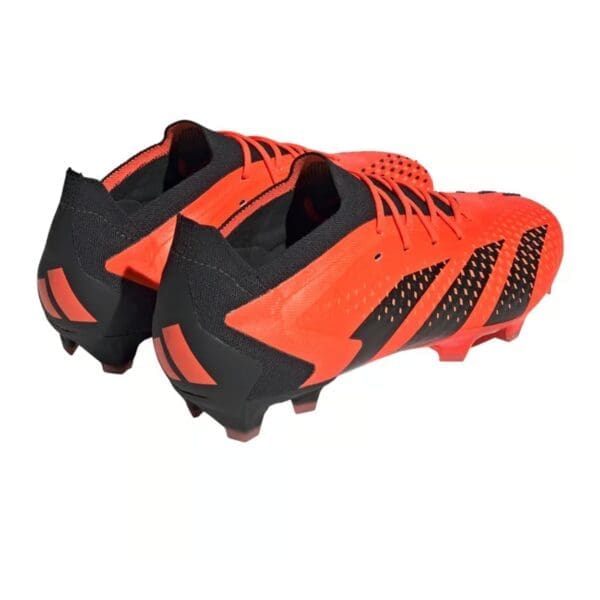 adidas Predator Accuracy .1 Low Firm Ground Cleats (Orange/Black) - Image 3