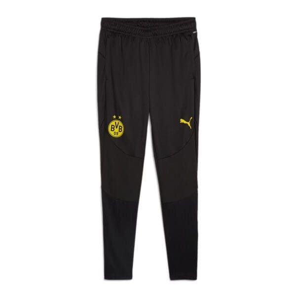 Black Borussia Dortmund Puma training pants.