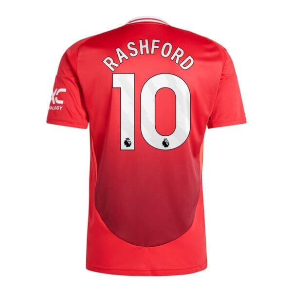 Manchester United red jersey, Rashford 10.