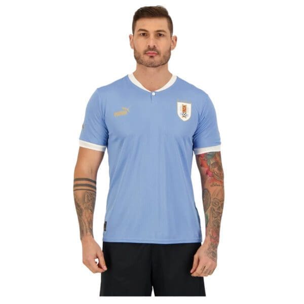 Puma Uruguay Men's Home Jersey World Cup 2022 - Image 3