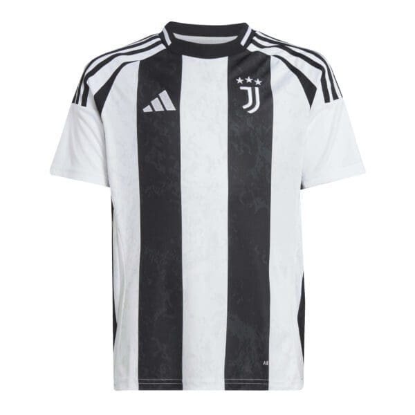 Juventus Adidas black and white jersey.