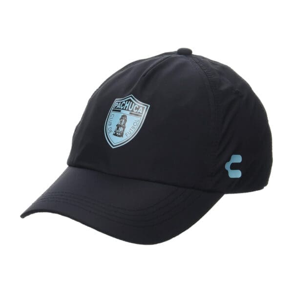 Black Pachuca Futbol Club baseball cap.