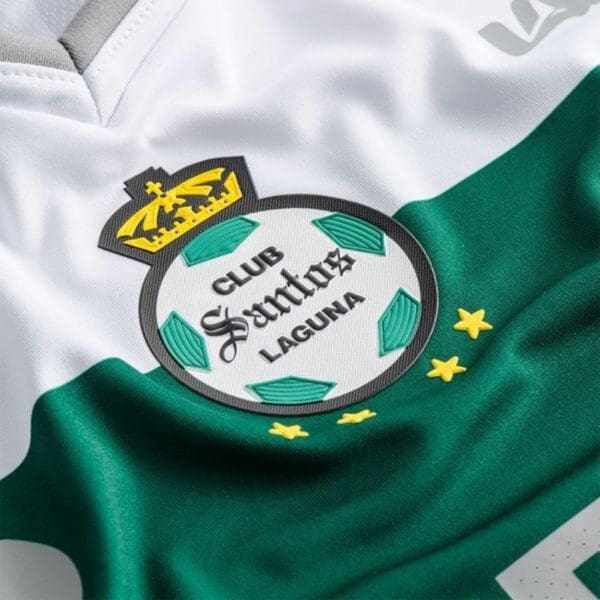 Club Santos Laguna soccer jersey.