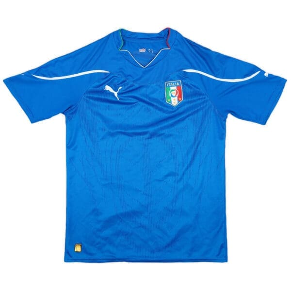 Italy soccer jersey with Puma logo.