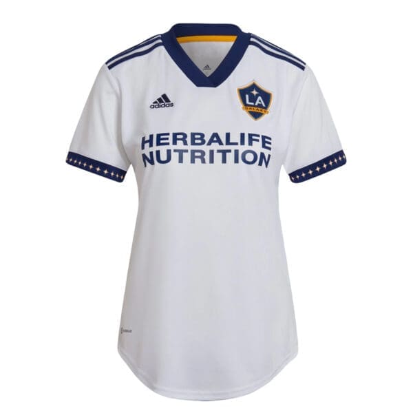 LA Galaxy Adidas soccer jersey.