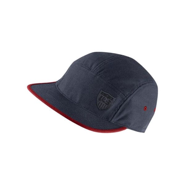 Navy blue baseball cap with USA logo.