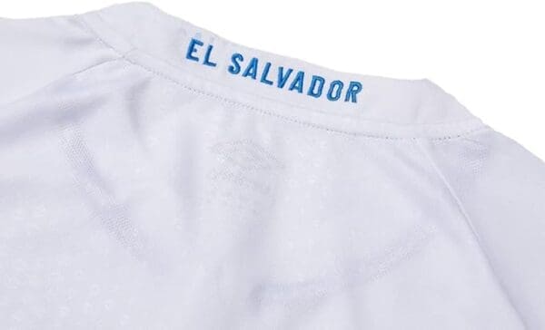 White El Salvador soccer jersey