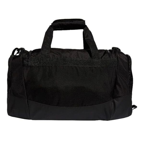 Black Adidas duffel bag with zipper