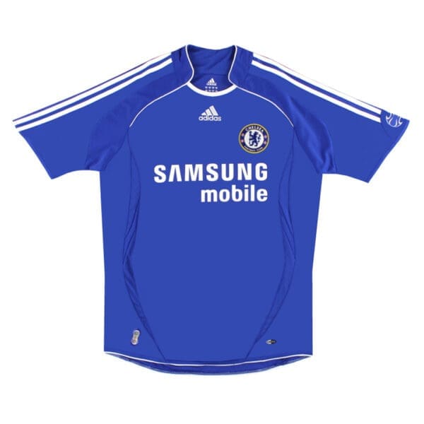 Chelsea FC soccer jersey, Samsung mobile sponsor