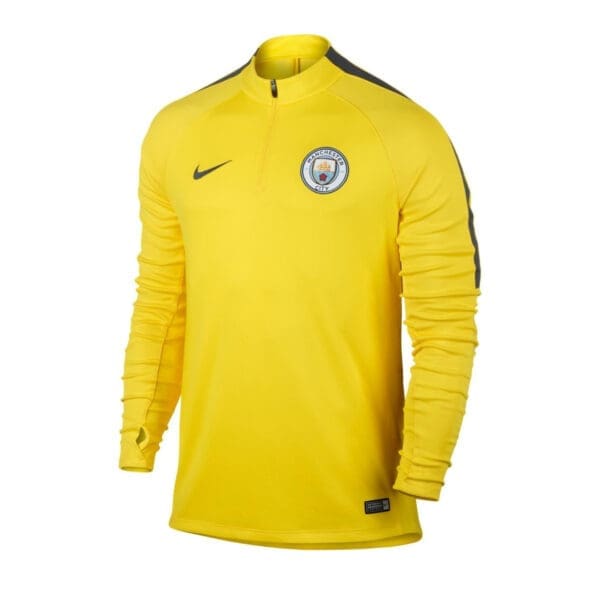 Yellow Manchester City Nike training jersey