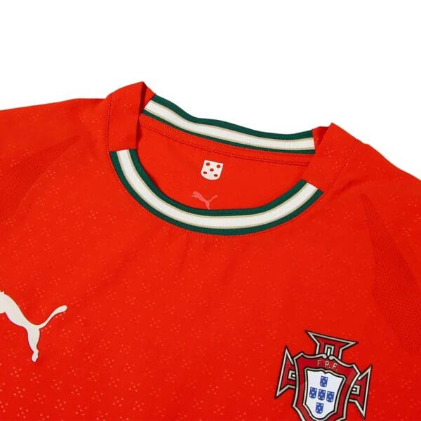 PUMA Portugal Men's Home Authentic Jersey 2025 - Image 3