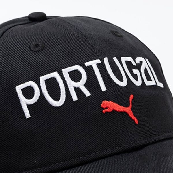 PUMA Portugal Football Fan Cap 2025 Black - Image 2