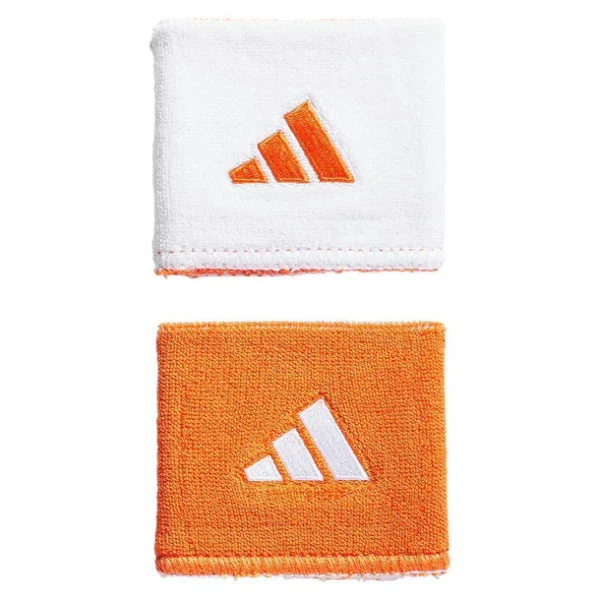 adidas Interval Reversible Wristbands 2.0 Orange / White