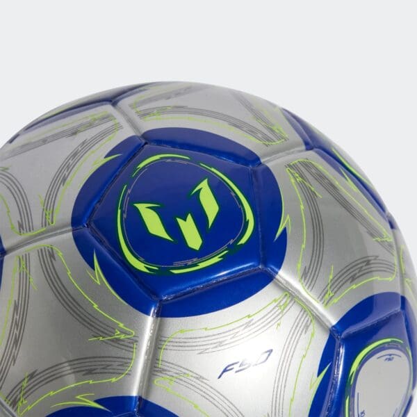 adidas Messi Mini Ball - Silver - Image 2